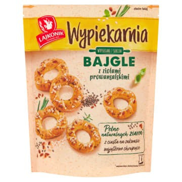 Bajgle z ziołami prowansalskimi